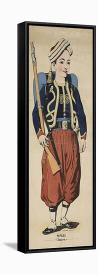 Pupille, zouave-null-Framed Stretched Canvas