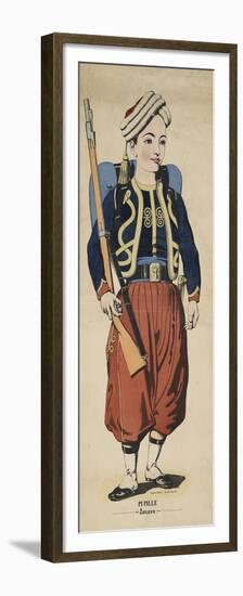 Pupille, zouave-null-Framed Premium Giclee Print