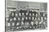 Pupils and their Teacher, Elizabeth Street School, Woolwich, 1894-null-Stretched Canvas