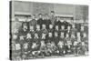 Pupils and their Teacher, Elizabeth Street School, Woolwich, 1894-null-Stretched Canvas