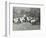 Pupils in the Garden Doing Needlework, Birley House Open Air School, Forest Hill, London, 1908-null-Framed Photographic Print