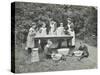 Pupils Preparing Food Outdoors, Birley House Open Air School, Forest Hill, London, 1908-null-Stretched Canvas