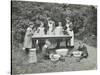 Pupils Preparing Food Outdoors, Birley House Open Air School, Forest Hill, London, 1908-null-Stretched Canvas