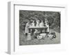 Pupils Preparing Food Outdoors, Birley House Open Air School, Forest Hill, London, 1908-null-Framed Photographic Print