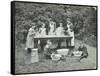 Pupils Preparing Food Outdoors, Birley House Open Air School, Forest Hill, London, 1908-null-Framed Stretched Canvas