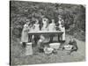 Pupils Preparing Food Outdoors, Birley House Open Air School, Forest Hill, London, 1908-null-Stretched Canvas