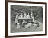 Pupils Preparing Food Outdoors, Birley House Open Air School, Forest Hill, London, 1908-null-Framed Photographic Print