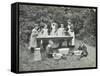 Pupils Preparing Food Outdoors, Birley House Open Air School, Forest Hill, London, 1908-null-Framed Stretched Canvas