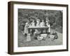 Pupils Preparing Food Outdoors, Birley House Open Air School, Forest Hill, London, 1908-null-Framed Premium Photographic Print