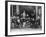 Pupils Surrounding Composer Franz Liszt-null-Framed Photographic Print