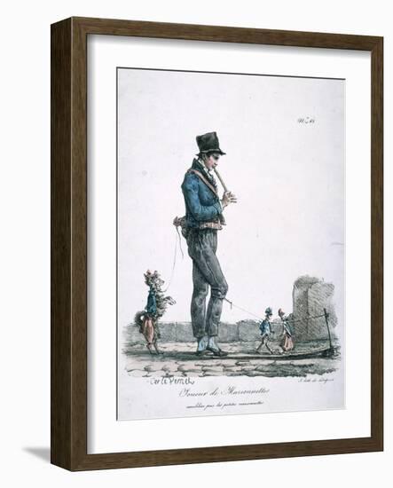 Puppet Artist-Antoine Charles Horace Vernet-Framed Giclee Print