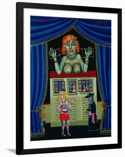 Puppet Show, 1997-Tamas Galambos-Framed Giclee Print