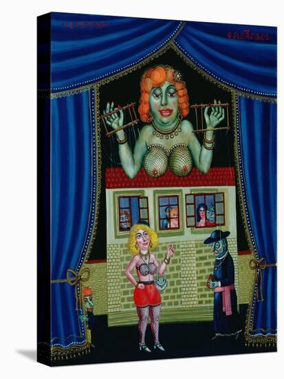 Puppet Show, 1997-Tamas Galambos-Stretched Canvas