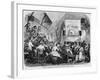 Puppet Show in Maurice Sand's Studio, 1870-Baron Dudevant Jean Francois Maurice Sand-Framed Giclee Print