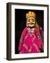 Puppet Souvenirs at Pushkar Camel Fair, India-Walter Bibikow-Framed Photographic Print