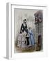 Puppet Theatre, 1845, from Moniteur De La Mode (Fashion Monitor), Paris, France, 19th Century-null-Framed Giclee Print