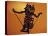 Puppet Theatre of Shadows (Wayang Kulit), Java, Indonesia-null-Stretched Canvas