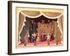 Puppet Theatre with Marionettes, 18th Century-null-Framed Giclee Print