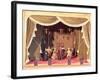 Puppet Theatre with Marionettes, 18th Century-null-Framed Giclee Print