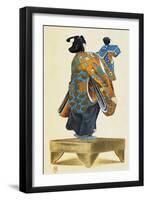 Puppeteer with Puppet Seen from Behind-null-Framed Giclee Print