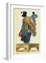 Puppeteer with Puppet Seen from Behind-null-Framed Giclee Print