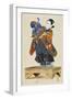 Puppeteer with Puppet-null-Framed Giclee Print