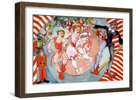 Puppeufee-Zelda Fitzgerald-Framed Art Print