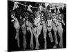 Puppies Hanging from a Clothesline-Bettmann-Mounted Premium Photographic Print