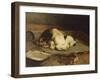 Puppies Sleeping-William Henry Hamilton Trood-Framed Giclee Print