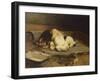 Puppies Sleeping-William Henry Hamilton Trood-Framed Giclee Print