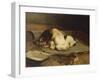 Puppies Sleeping-William Henry Hamilton Trood-Framed Giclee Print