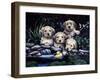 Puppies to the Rescue-Jenny Newland-Framed Giclee Print