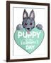 Puppy-1-Abraal-Framed Giclee Print