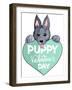 Puppy-1-Abraal-Framed Giclee Print