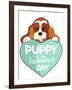 Puppy-2-Abraal-Framed Giclee Print