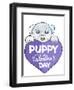 Puppy-5-Abraal-Framed Giclee Print