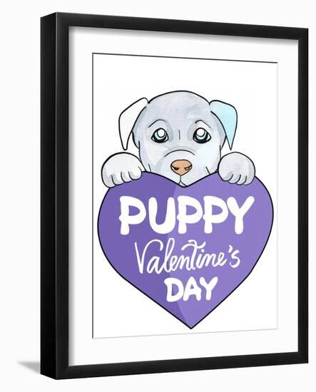 Puppy-5-Abraal-Framed Giclee Print