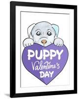 Puppy-5-Abraal-Framed Giclee Print