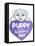 Puppy-5-Abraal-Framed Stretched Canvas