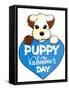 Puppy-8-Abraal-Framed Stretched Canvas