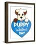 Puppy-8-Abraal-Framed Giclee Print