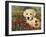 Puppy And Poppies-Bill Makinson-Framed Giclee Print