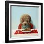 Puppy Chow-Lucia Heffernan-Framed Art Print