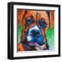 Puppy Dog Eyes II-Walt Johnson-Framed Art Print