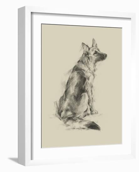 Puppy Dog Eyes V-Ethan Harper-Framed Art Print