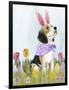 Puppy Easter II-Grace Popp-Framed Art Print