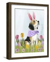 Puppy Easter II-Grace Popp-Framed Art Print