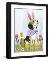 Puppy Easter II-Grace Popp-Framed Art Print