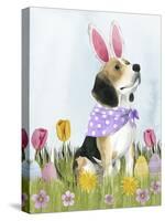 Puppy Easter II-Grace Popp-Stretched Canvas