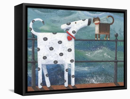 Puppy Love-Peter Adderley-Framed Stretched Canvas